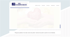 Desktop Screenshot of casadeoracionpalabradefe.org